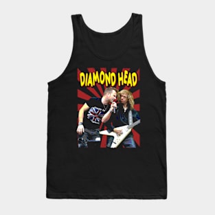 To the Devil His Due Diamond Band Tees Summon Metal Style Tank Top